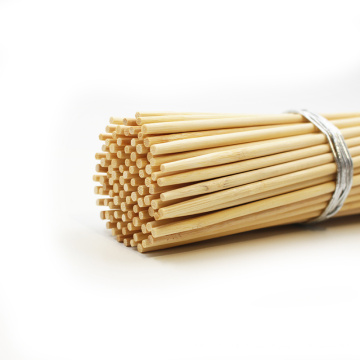 Hochwertige runde Bambusstäbchen mit individueller OPP-Verpackung für Restaurant